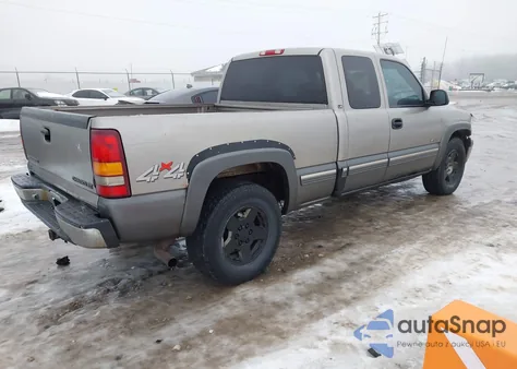 2000 Chevrolet Silverado 1500 Ls from USA, damaged, VIN 2GCEK19T2Y1347865
